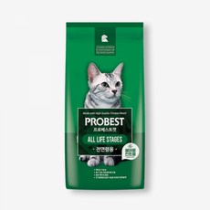 프로베스트 전연령 캣 그린 고양이 기능성 사료, 유리너리+헤어볼, 15kg, 1개