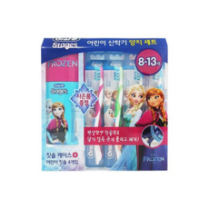 오랄비스테이지스 행사팩(칫솔4개+양치컵) 겨울왕국, 오랄비스테이지스행사팩 4단계 겨울왕국(N)