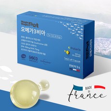 와글와글펫 강아지 고양이 알티지 오메가3비아 관절 피부 건강 영양제 고순도 30캡슐, 1개