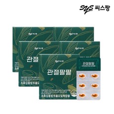 [씨스팡] 관절팔팔 60캡슐 x 5박스 5개월분 초록입홍합추출오일복합물, 상세 설명 참조, 5개