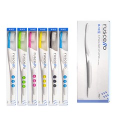 아트박스/비엠포엠 루셀로 칫솔 이중모 치간칫솔 B-10S 7개, 상세페이지 참조