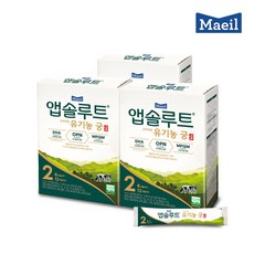 매일 앱솔루트 유기농궁 스틱 2단계 3각, 20개, 3개