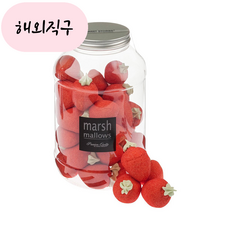 멜로우 딸기모양 마시멜로우 40개입 (720g) marsh mallows, 1개