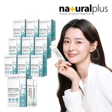 내츄럴플러스 프리바이오틱스 프락토올리고당 FOS 아연 30포 유산균먹이, 10박스