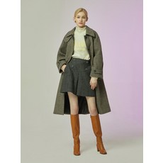  (백화점 정품)헤링본 싱글 핸드메이드 코트 C234MSG021 