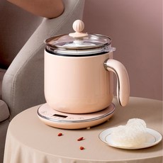 단미 프리미엄 멀티쿠커 1.8L 전기냄비 라면포트 다용도조리 찜기받침포함, 화이트