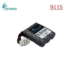 오리지널 배터리 9.6V 800mAh 리튬 이온 9115 9116 S911 S912 고전력 RC 트럭 자동차 9.6v 16500 6P-SM 플러그, [02] YELLOW