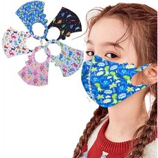 알려진 5Pcs 크리스마스 키즈 페이스_마스크 재사용 가능 세탁 가능 이어 루프 웃긴 반다나스 등교:, 1, 단일옵션