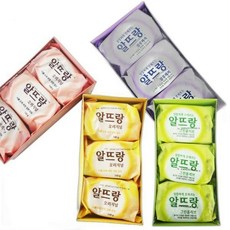 LG 생활건강 알뜨랑 비누 140g X 3개, 알뜨랑 핑크 140g x 3입