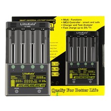LiitoKala lii 500S LCD 3.7V 1.2V 18650 26650 21700 배터리 충전기 배터리 용량 터치 컨트롤 테스트|충전기|, lii-500S adapter car, 1개, CHINA