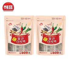 해표 얼큰 다시팩 150g, 2개