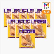 목우촌 주부9단 훈제치킨 닭다리, 10개, 120g