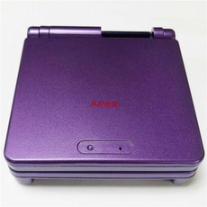 Gba sp 게임 보이 어드밴스 sp 용 레드 컬러 풀 하우징 셸 케이스 커버 교체 무료 배송, 옵션선택개, 자주색