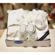[블루독베이비 10] WH)드래곤배내우주복SET속싸개손싸개양말세트 (441700010500502)