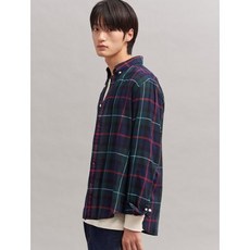빈폴 [빈폴] [REGULAR] 그린 헤릿 체크 셔츠 (BC9864O18M)