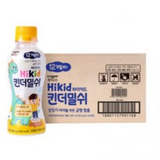 후디스 하이키드 유아 킨더밀쉬 200ml, 우유, 145개