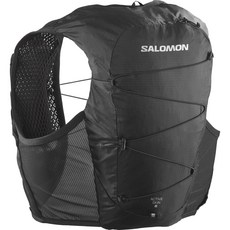 SALOMON (살로몬) 하이드레이션 베스트 배낭 배낭 ACTIVE SKIN 8 NO FLASKS (액티브 스킨 8 노 플라스크) 유니섹스 BLACKBLACK S, S, BLACK/BLACK