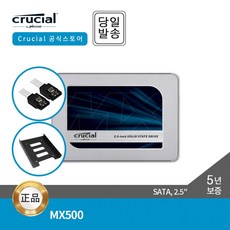 [공식대리점] 마이크론 Crucial MX500 2.5 SSD 250GB / 500GB / 1TB /2TB / 4TB TLC ESUN, _마이크론 MX500_, 250GB_DWCTS
