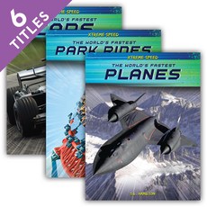 (영문도서) Xtreme Speed (Set) Library Binding, A&d Xtreme, English, 9781532193897
