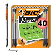 BIC Xtra-Smooth 샤프 미디엄 포인트 (0.7mm) 40개 188139