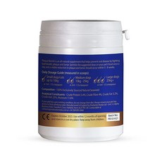 Plaque Banish 개 및 고양이용 100% 천연 플라그 제거 & 치석 제거제 개와 고양이를 위한 입냄새 제거 178.6g(6.3온스) 건강한 잇몸 지원 및 치아 건강 증진, 1개
