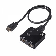 NEXTU NEXTU 부이넬 1:2 8K 60Hz HDMI2.1 케이블일체형 분배기 (8302SPC8K60), 1개