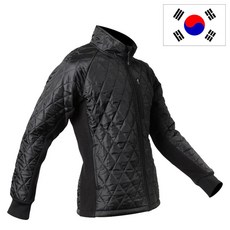 아미캠프 플러스 발열 깔깔이 검정 군인 군대 시보리 방한 점퍼