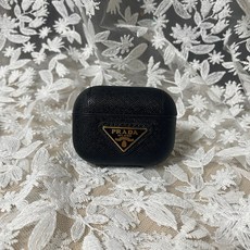 키치 럭셔리 PD 삼각로고 에어팟 프로 케이스