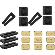 실링팬 교체 부품 악세사리 18개의 PCS 천장 선풍기 밸런싱 키트 5세트 고보정 블레이드 밸런스 5개의 탄력 클립 5개 13개의 금속 자체 접착식 , 3G 무게 9Pcs 및, 18 Count (Pack of 1)
