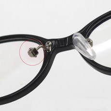 안경 선글라스 소품 실리콘 코받침 콧대 2개입 투명