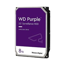 WD SG CCTV 녹화기 전용 하드디스크 Purple HDD 무상 AS 3년 정품, 웨스턴디지털 퍼플, 8TB