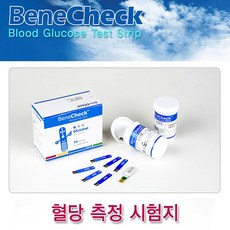 베네첵 3inOne(쓰리인원) 혈당측정지 1박스 50개 1박스, 1개, 50개입