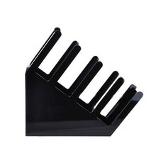 플라스틱 일회용 종이컵 랙 수납 정리함 홀더 커피 머그 선반 for, Black