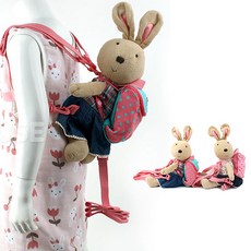 토끼인형미아방지가방