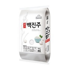 엘그로 경기미 백진주쌀, 10kg, 1개