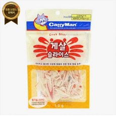 캐티맨 게살 슬라이스 30g X10봉오늘출발, 10개
