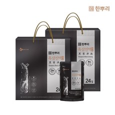 CJ 한뿌리 흑삼진액 제로, 2박스