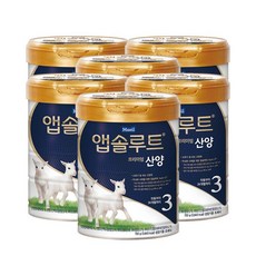 매일유업 앱솔루트 플래티넘 산양 분유 3단계(12~24개월) 750g 6캔