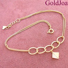 다이아큐빅테니스발찌