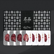 [9월10일마감] 1++등급 구이용 한우 추석 선물세트 프리미엄 600g 900g 1200g, 1++(7-9) 6호(갈비살x2/등심x2), 1세트, 1kg