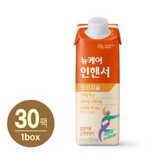 [대상웰라이프] 암환자 영양식 뉴케어 인핸서 200mlx30팩 1박스