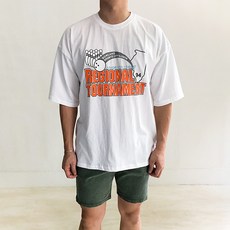볼링 피그먼트 반팔 티셔츠