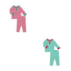 (백화점 상품) [블루독베이비]STRIPE크리스마스내복2종택1 44C70-680-01 (출산 769213, 레드, 6세