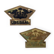 멀티캠 UDT SEAL 유디티 와펜 위장 블랙, 멀티캠 블랙, 멀티카모 블랙, 1개 - 유디티모자