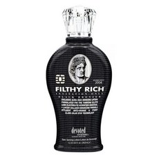 Devoted Creations Filthy Rich 오렌지 기술과 DHA 화장품 브론저를 사용한 스러운 다크 브론징 포뮬러로 색상 355ml, 1개