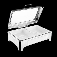 리애노 차핑디쉬 반찬 보온 워머기 뷔페 전기 음식 푸드워머 호텔 결혼식장 스텐