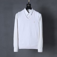 폴로 남자 면 니트 브이넥 베스트 조끼 7color