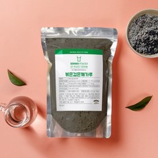 소화푸드 볶은 검은깨 가루 국산 흑임자 선식 검정깨 분말, 500g, 1개