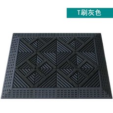 대형 외부 발매트 매장 현관 출입구 카페 업소 식당 야외 상가 발닦개, 3개, 9. 90x120cm 회색