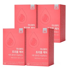 고려은단 이너뷰티 트리플케어 석류 콜라겐 히알루론산 15p, 300g, 4개